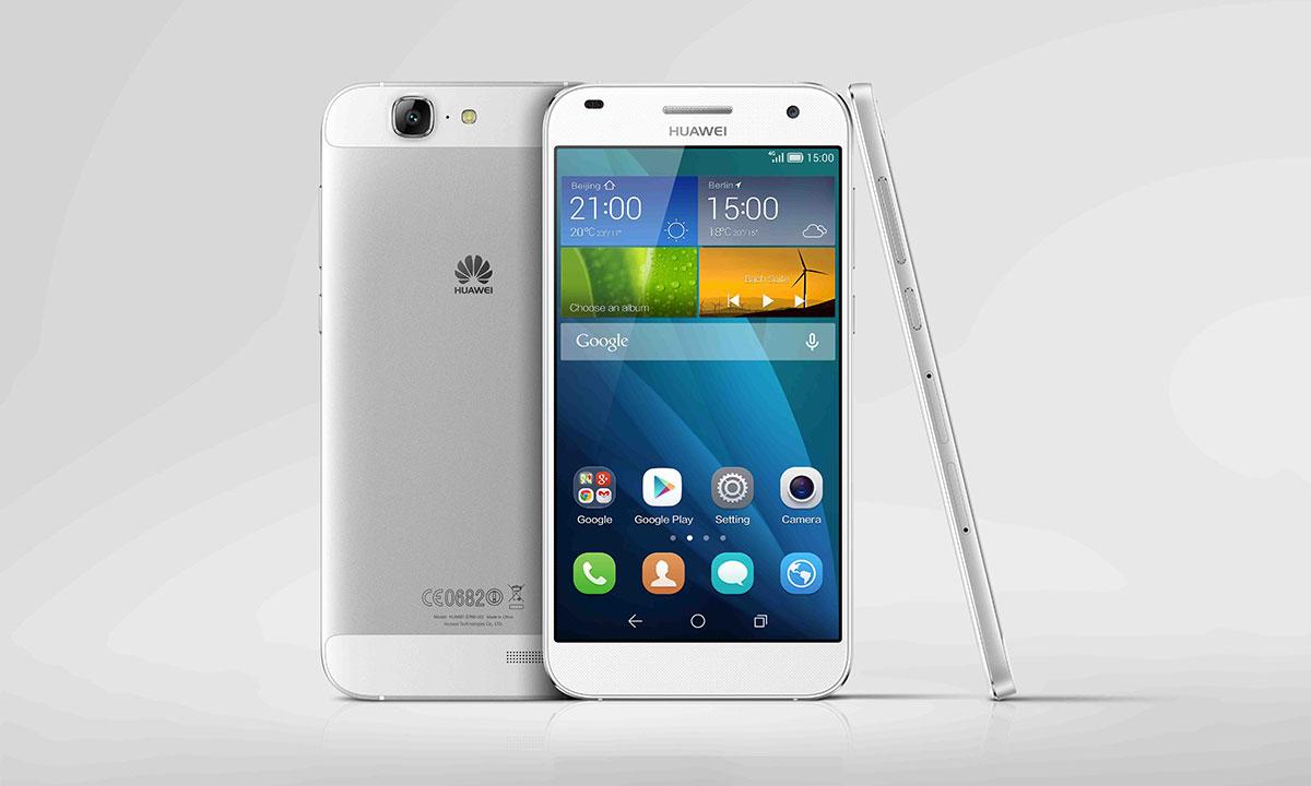 Huawei Ascend G7 en color blanco