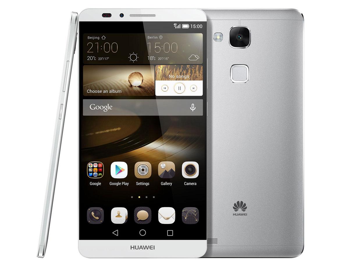 Huawei Ascend Mate 7 en color plata