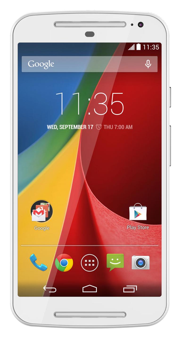 Motorola Moto G en color blanco
