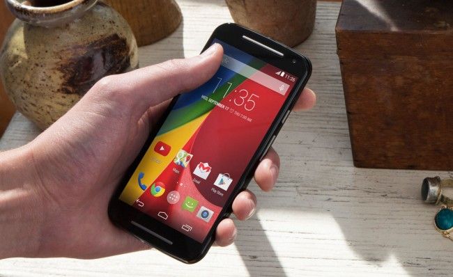 Motorola Moto G en color negro