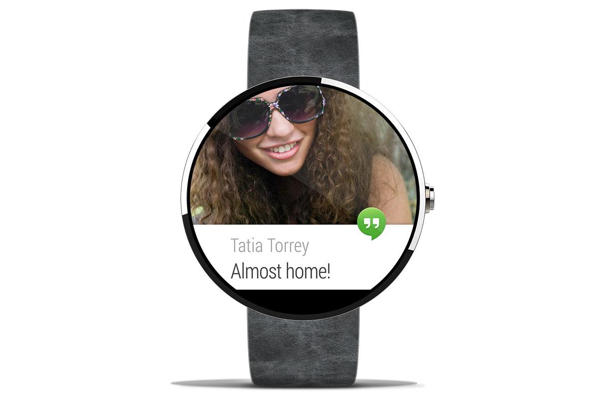 Motorola Moto G con pantalla de Android Wear