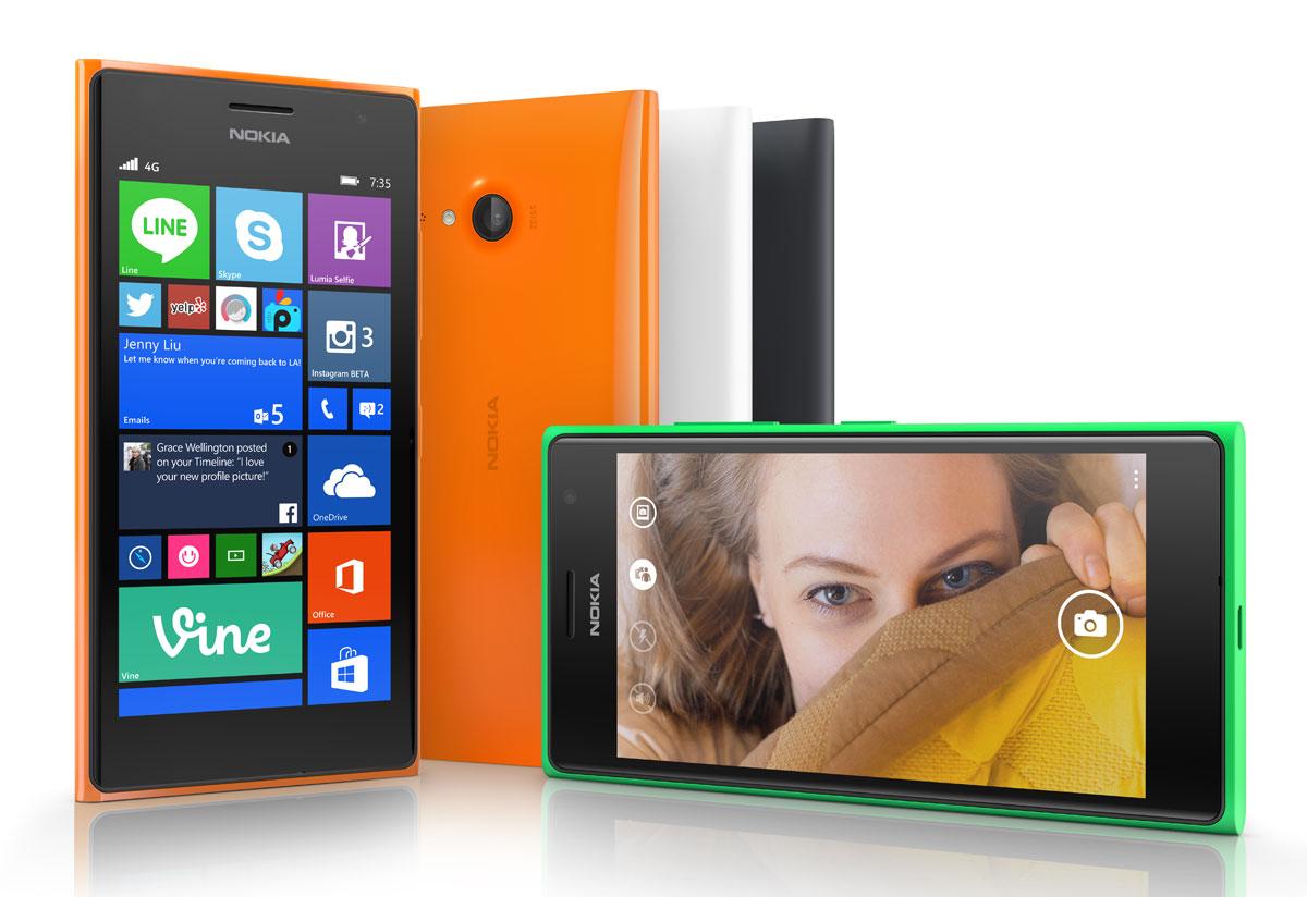 Nokia Lumia 735 en varios colores