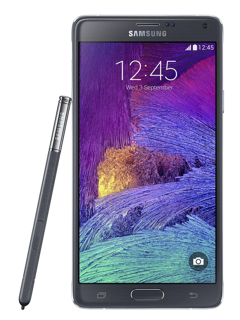 Samsung Galaxy Note 4 en color negro