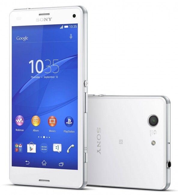 Sony Xperia Z3 Compact en color blanco