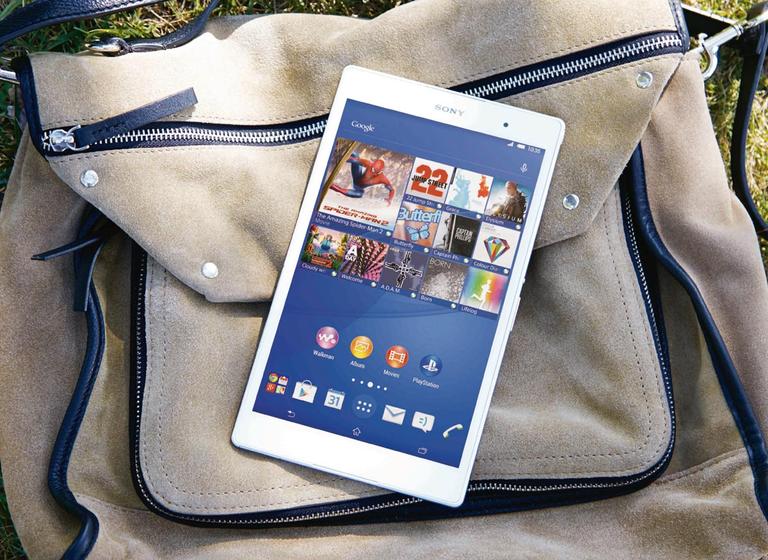 Sony Xperia Z3 Tablet Compact en color blanco