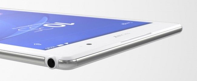 Sony Xperia Z3 Tablet Compact en color blanco