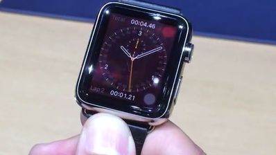 Apple Watch en metal