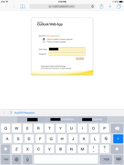 Error en teclado QuickType de iOS 8