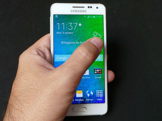 Utilizando el Samsung Galaxy Alpha