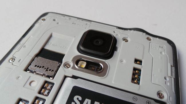 Interior del Samsung Galaxy Note 4