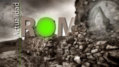 Actualidad ROM en color verde y gris