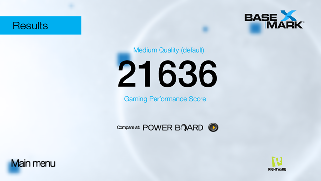 Resultado en Basemark del Samsung Galaxy Alpha