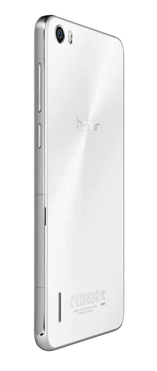 Huawei Honor 6 blanco vista trasera