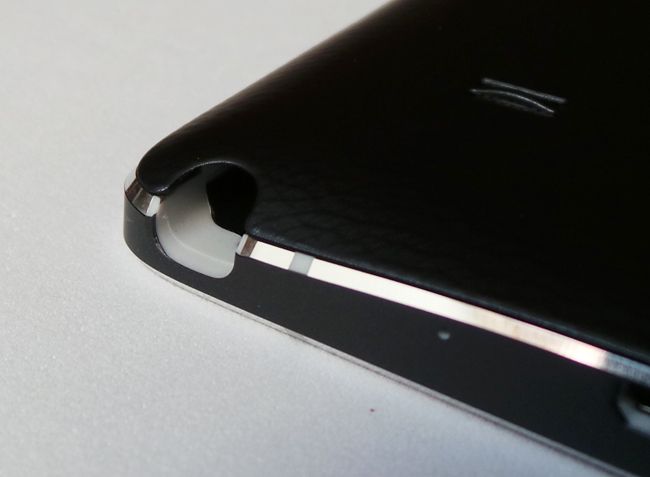 Hueco del S Pen en el Samsung Galaxy Note 4