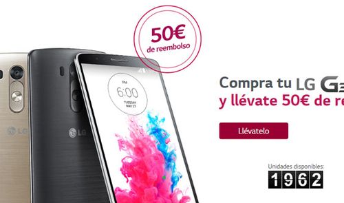 Campaña promocional del LG G3