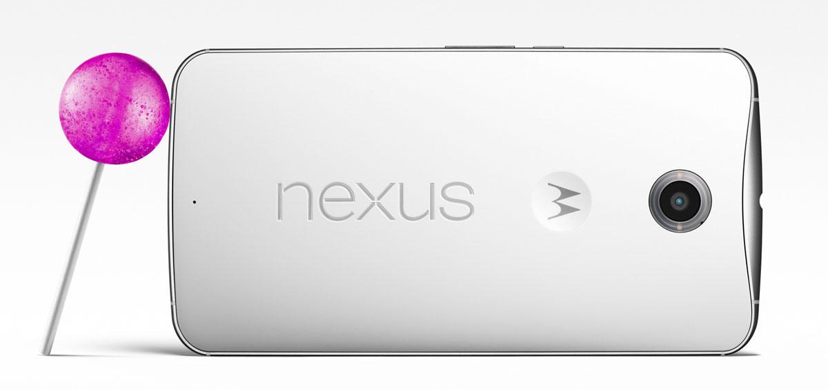 Nexus 6 vista trasera