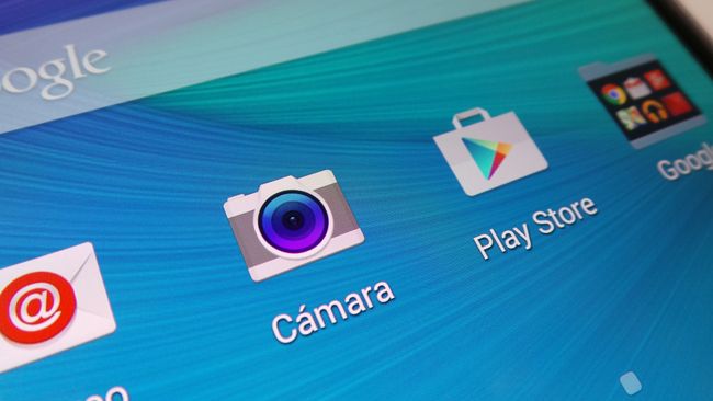 Foto de la pantalla del Samsung Galaxy Note 4