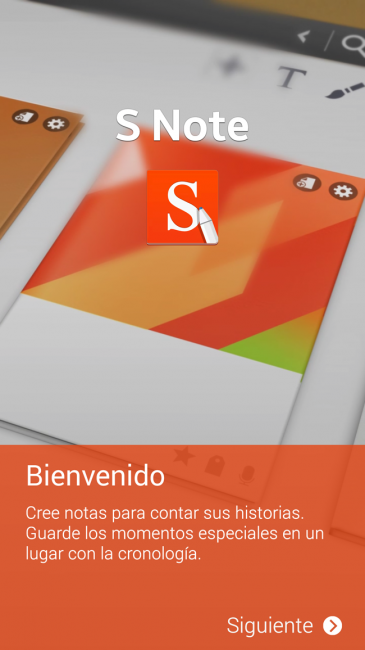 Apliación S Note del Samsung Galaxy Note 4