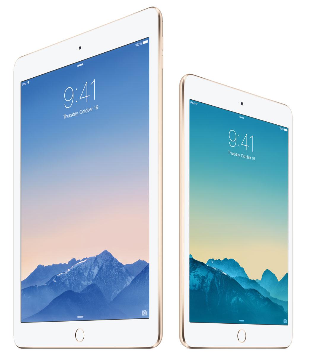 Apple iPad Air 2 y Apple iPad Mini 3