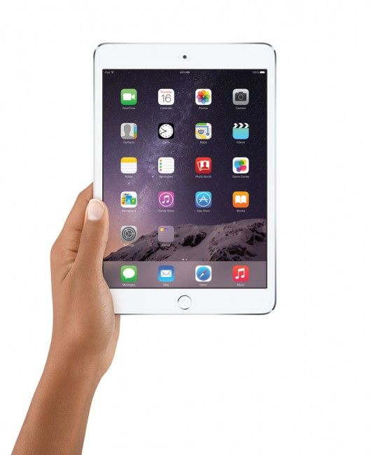 iPad Mini 3 en blanco