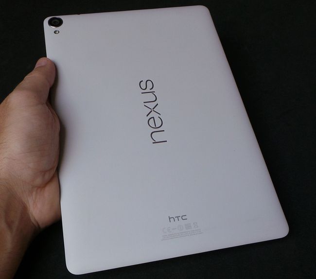 Logotipo Nexus en el Nexus 9