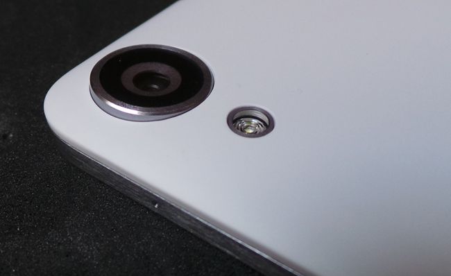 Bisel de la cámara del Nexus 9