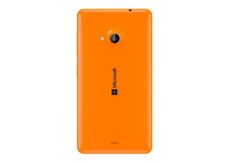 Nokia Lumia 535 en color naranja