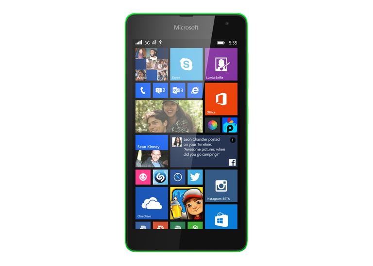 Nokia Lumia 535 en color negro