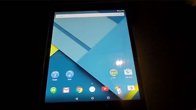 Nexus 9 con Android 5.0