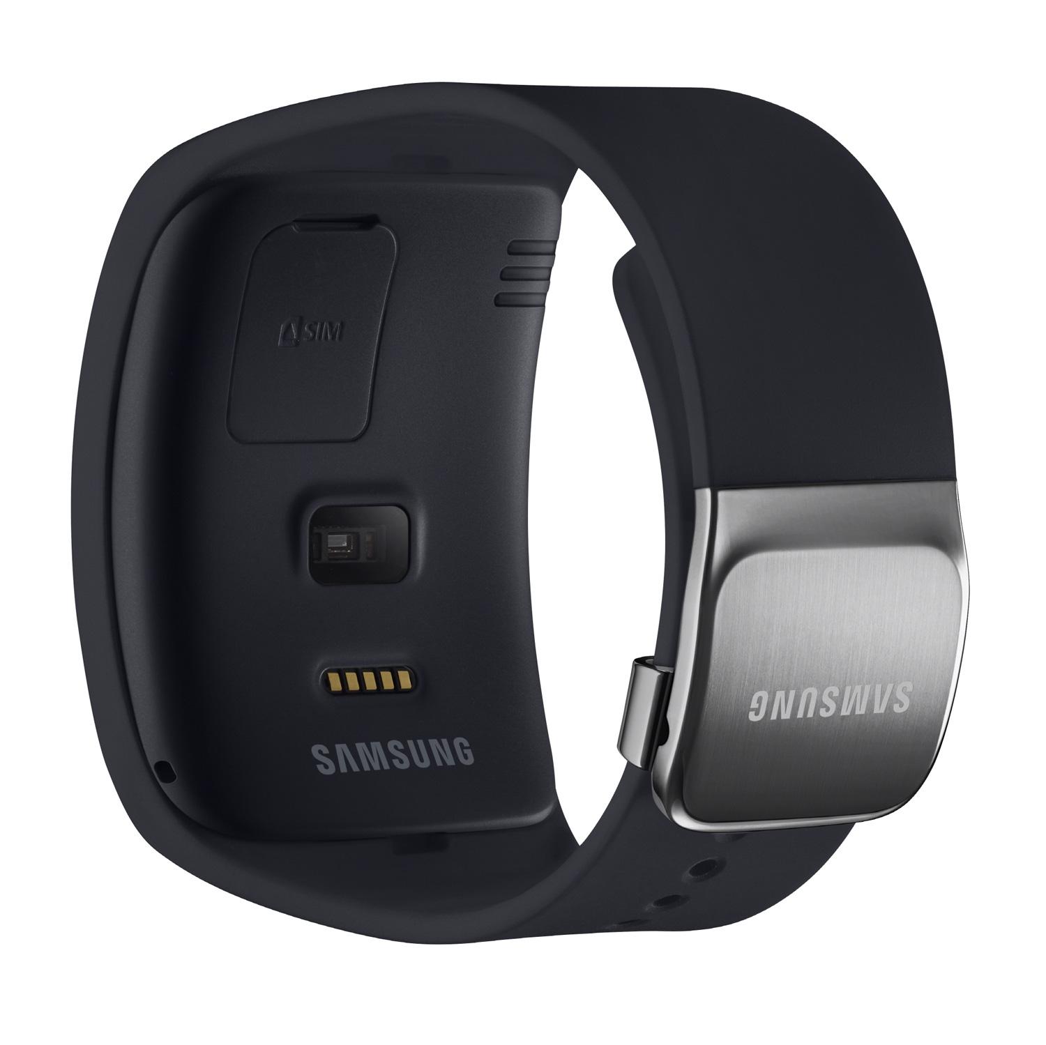 Samsung Gear S correa de color negro