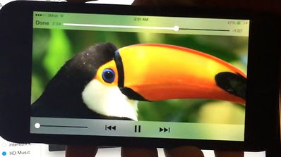 Vídeo 4K en iPhone 6 Plus.