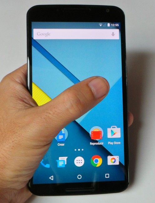 Uso de Nexus 6 con una mano