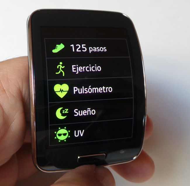POdómetro del Samsung Gear S