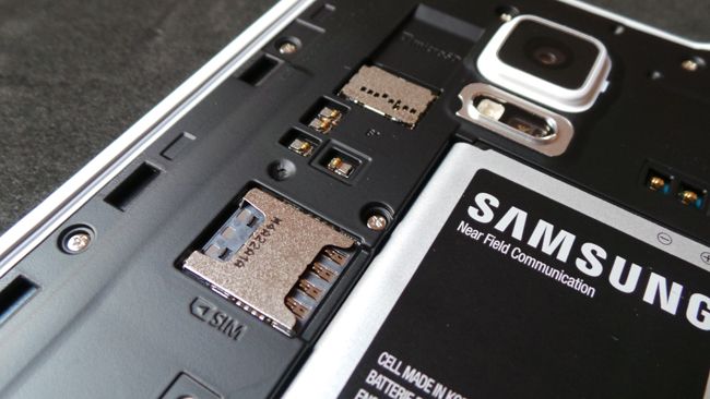 Interior del Samsung Galaxy Note Edge