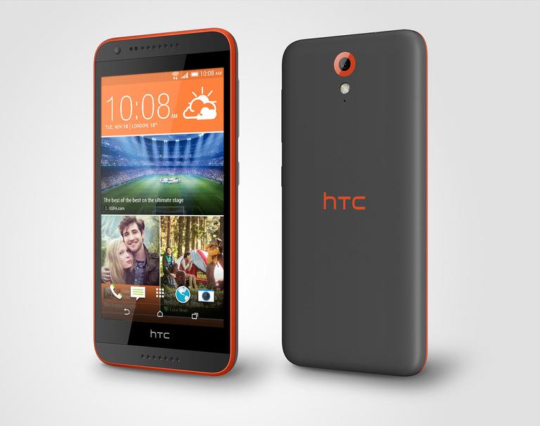 HTC Desire 620 en color rojo