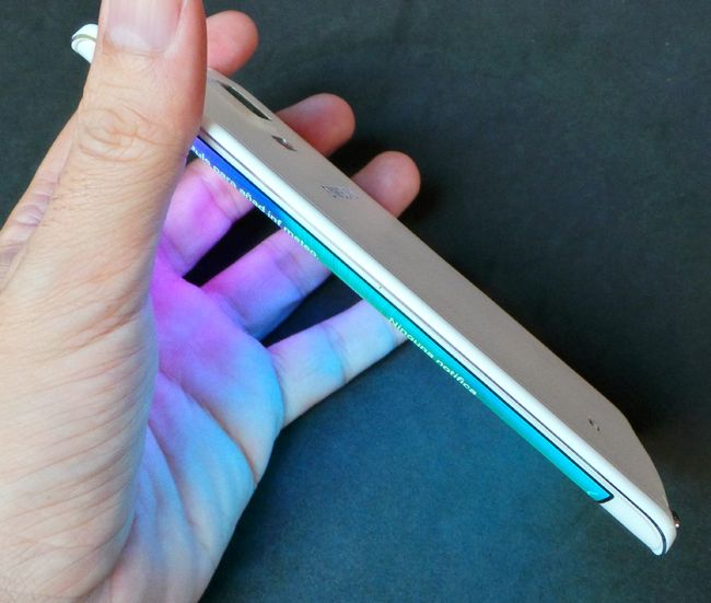 lateral del Samsung Galaxy Note Edge