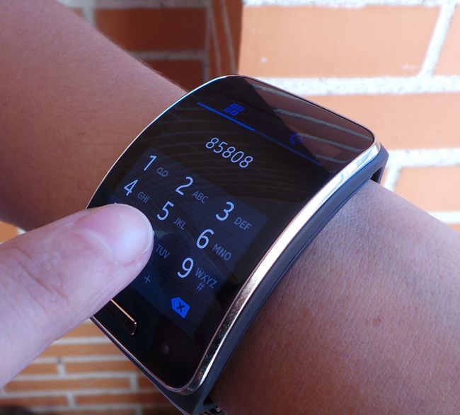 llamando con el Samsung Gear S