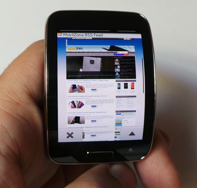 Navegando con el Samsung Gear S
