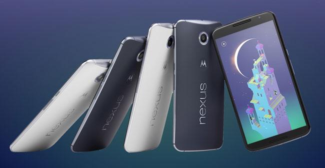 Nexus 6 en azul
