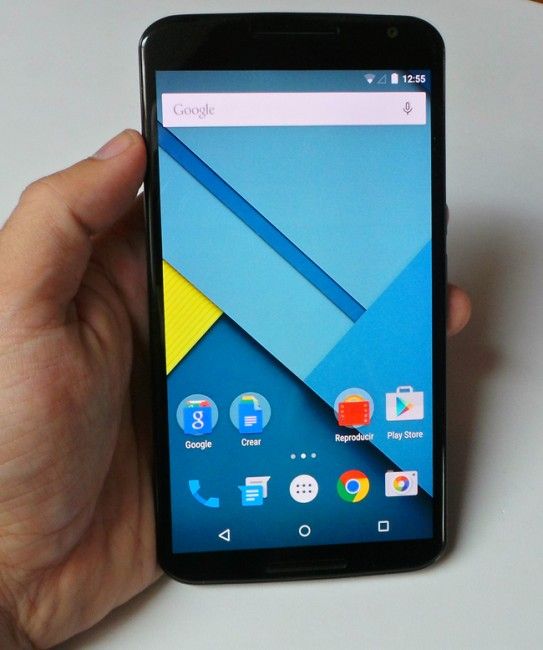 Frontal del Nexus 6
