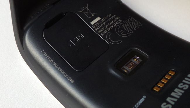 Ranura SIM del Samsung Gear S