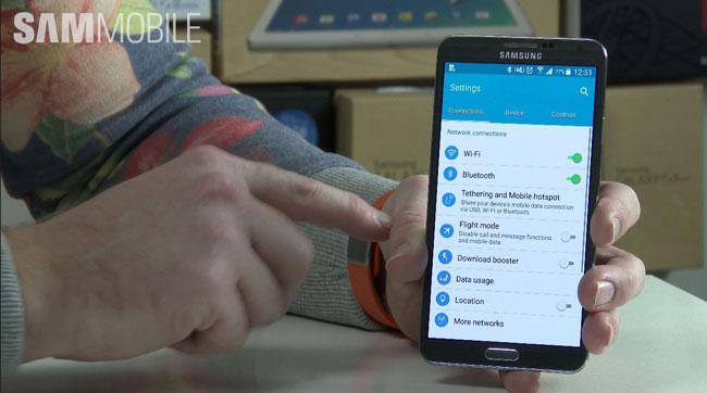 Samsung Galaxy Note 3 con Android 5.0