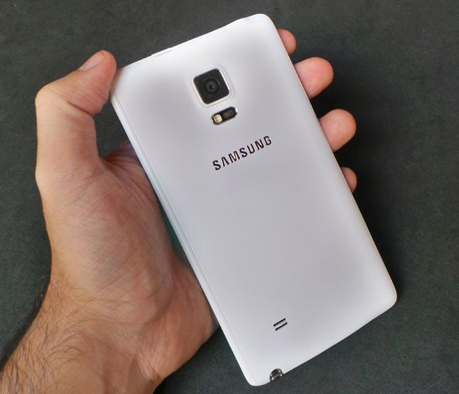 Parte trasera del Samsung Galaxy Note Edge