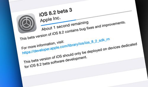 Version Beta de iOS 8.3