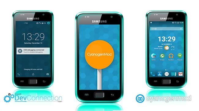 Samsung Galaxy S Plus CyanogenMod 12