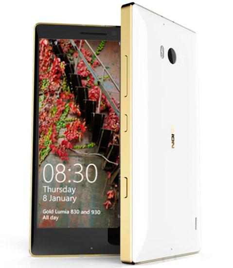 Nokia Lumia 930 edicion especial oro