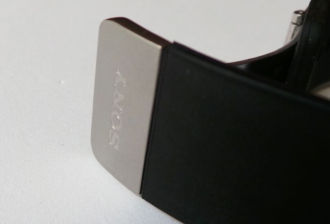 Detalle de la correa del Sony SmartWatch 3