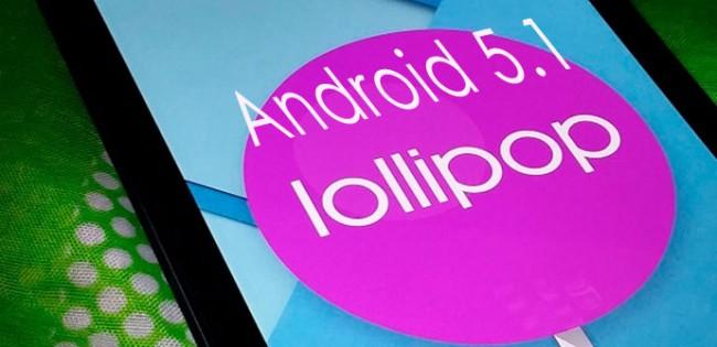 Captura de pantalla de Android 5.1 Lollipop