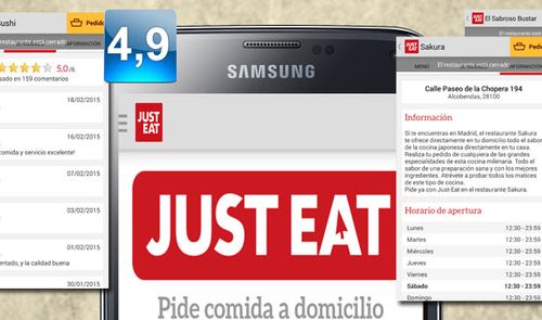 Imagen con logo de Just Eat