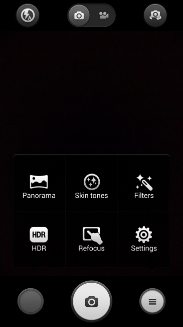 Aplicación de la cámara del Xiaomi Mi4